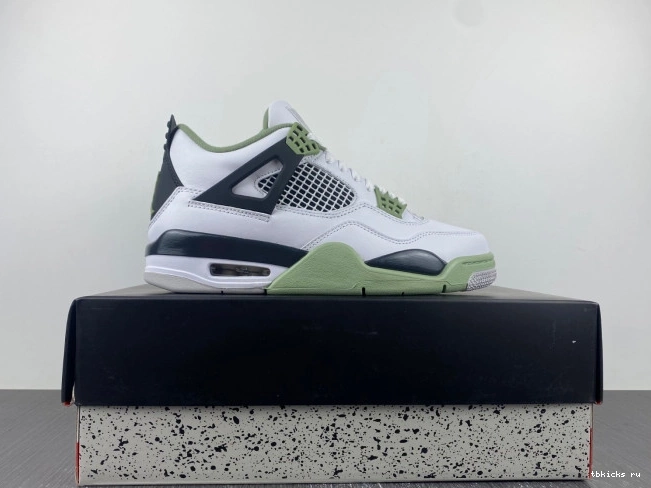 Rep TB Jordan WMNS AQ9129-103 Seafoam Air 4 0811